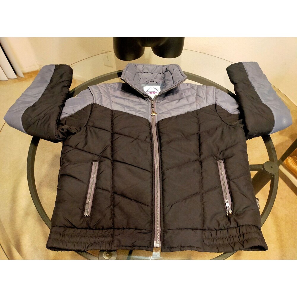 Snuggler Multicolored Puffer Ski Collared Jacket Men's Size 40/M